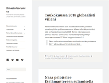 Tablet Screenshot of ilmastofoorumi.fi
